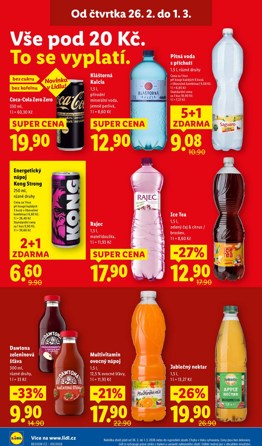 Leták Lidl - Lidl Čtvrtek od 26.2. do 1.3.2026 - strana 20 Leták Lidl - Lidl Čtvrtek od 26.2. do 1.3.2026 - strana 20