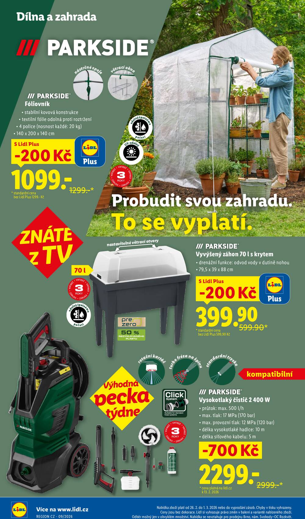 Lidl Čtvrtek od 26.2. do 1.3.2026