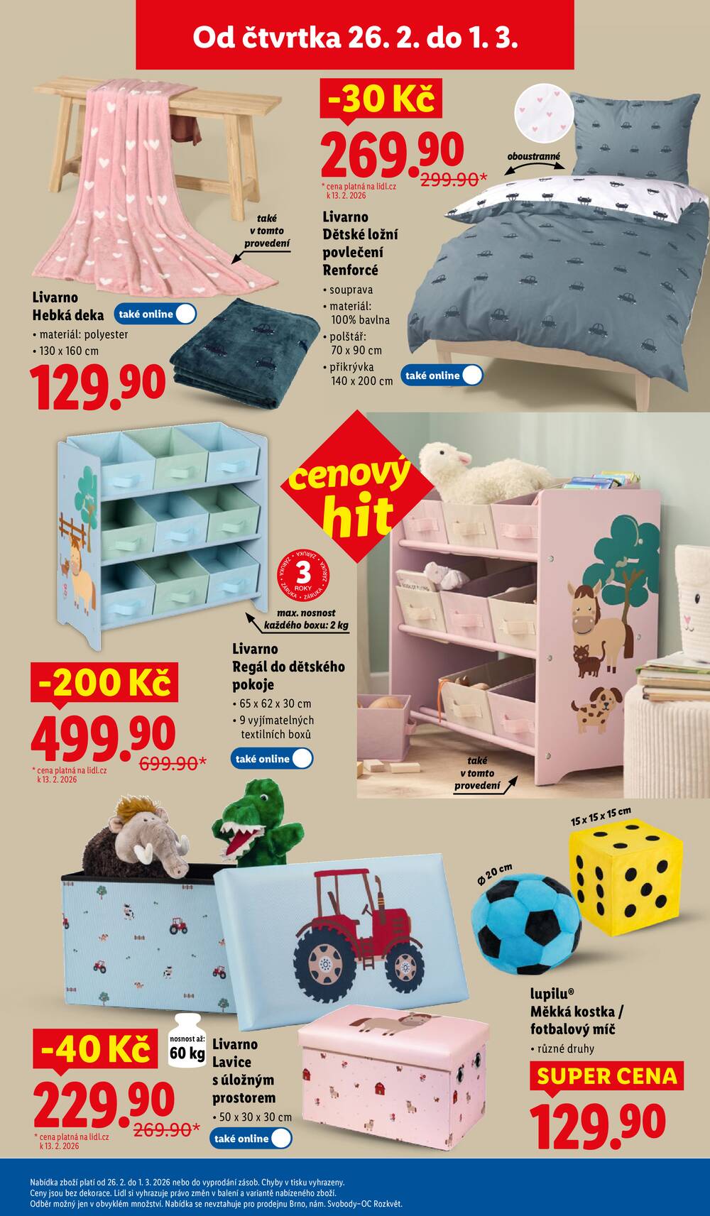 Lidl Čtvrtek od 26.2. do 1.3.2026
