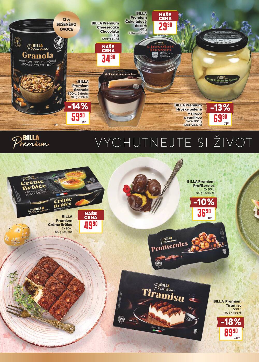 Billa Premium od 4.3. do 6.4.2026
