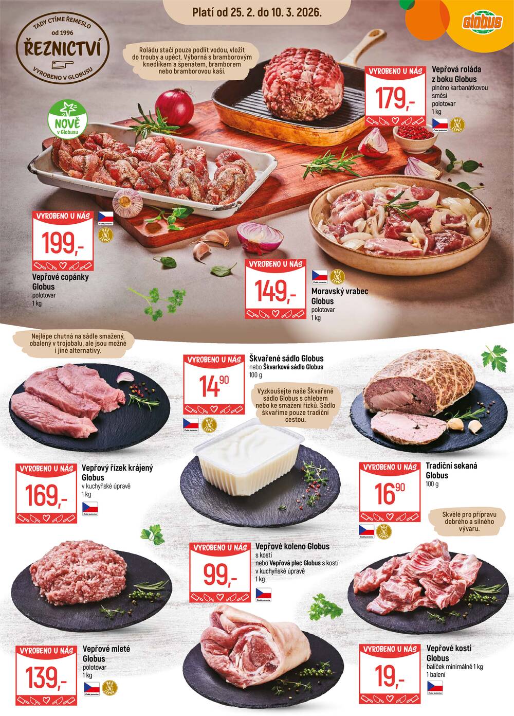 Akční leták Globus 25.2. - 10.3.2026 - Globus Havířov