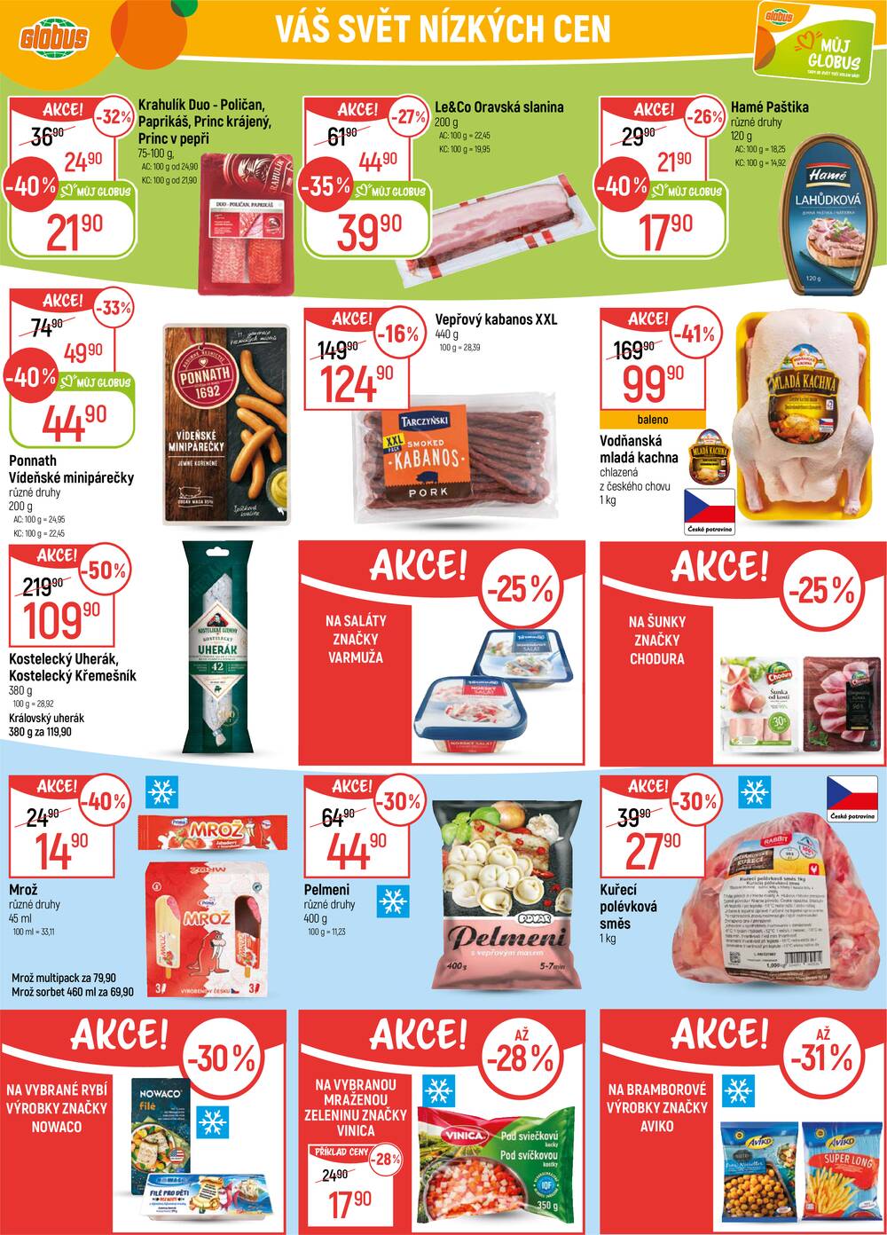 Akční leták Globus 25.2. - 3.3.2026 - Globus Olomouc