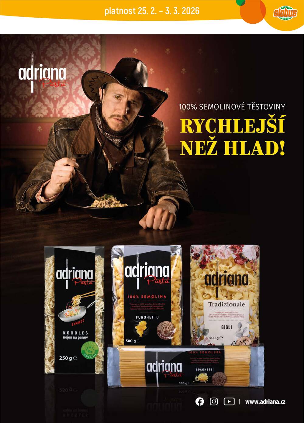 Akční leták Globus 25.2. - 3.3.2026 - Globus Olomouc