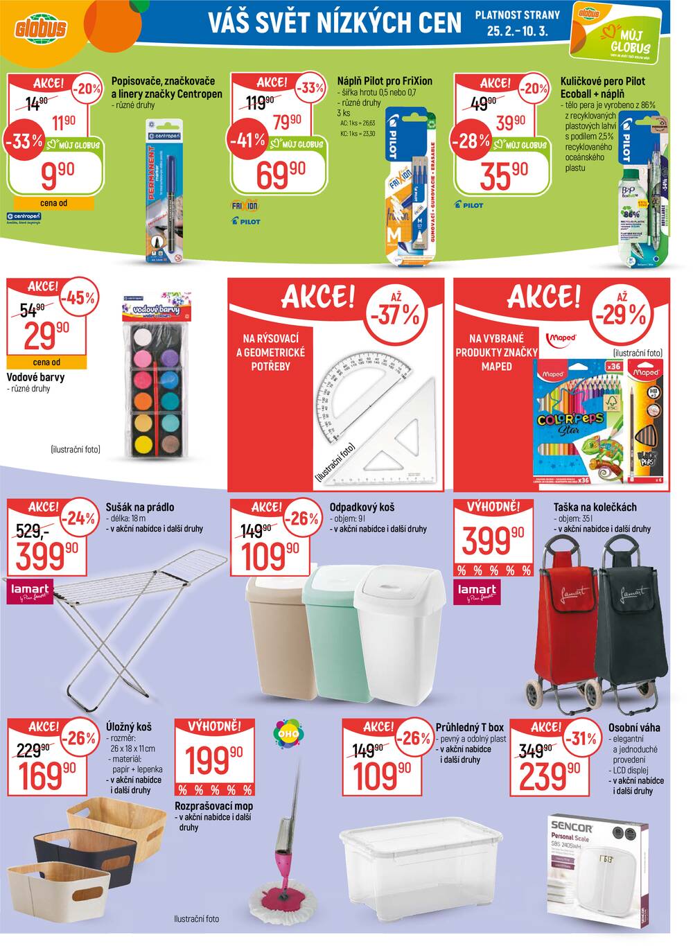 Akční leták Globus 25.2. - 3.3.2026 - Globus Olomouc