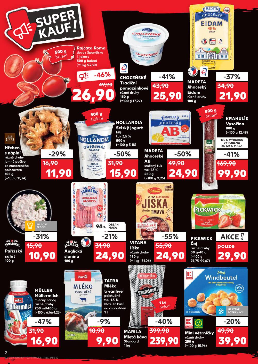 Kaufland 25.2. - 3.3. - Kaufland - Hořovice - Pražská