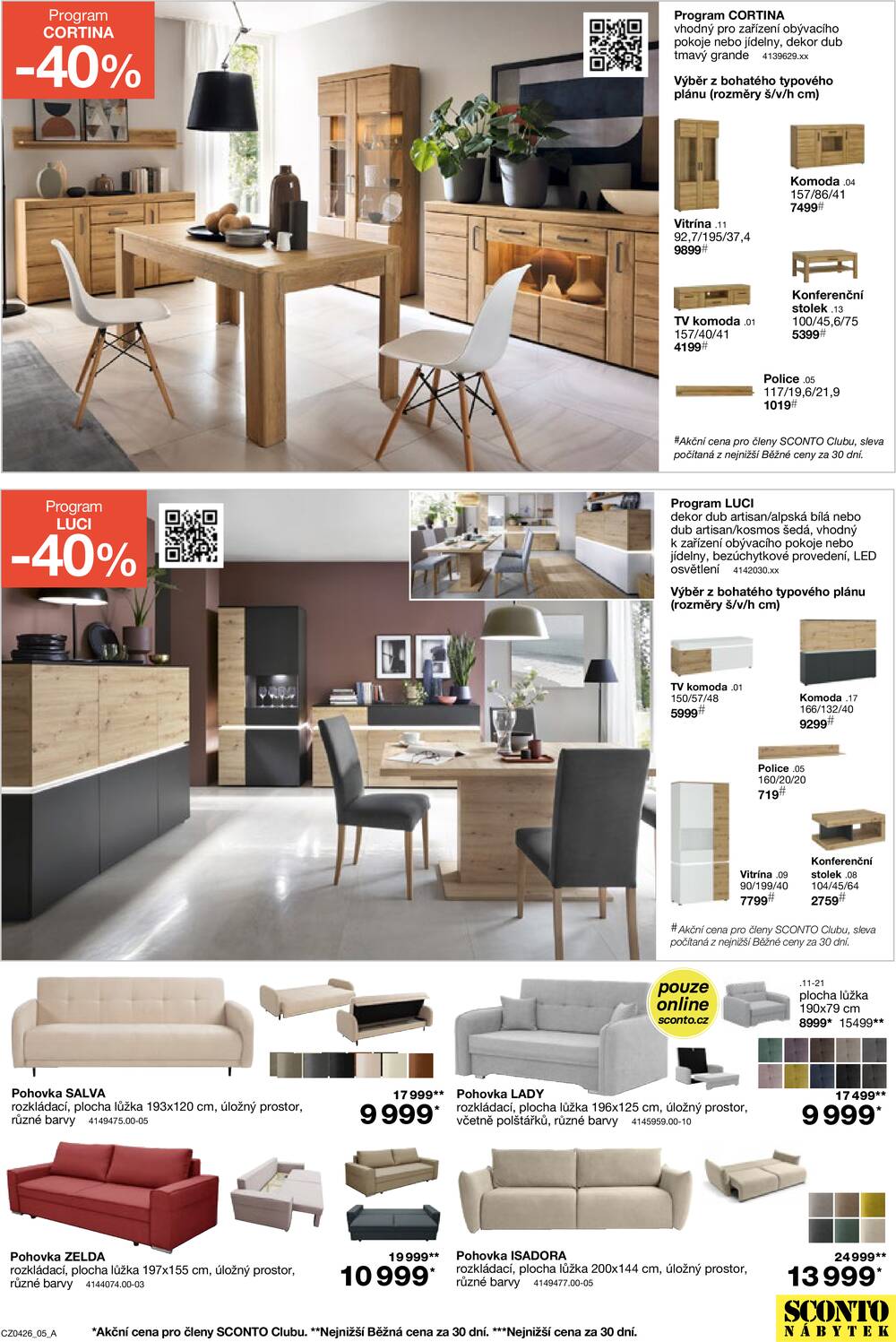 Sconto nábytek od 4.3. do 24.3.2026