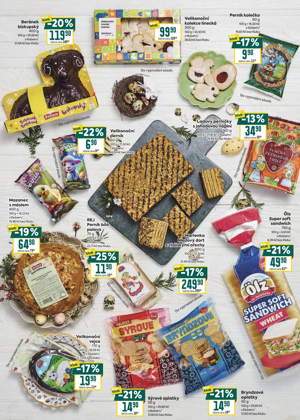 BILLA Velikonoce od 4.3. do 17.3.2026