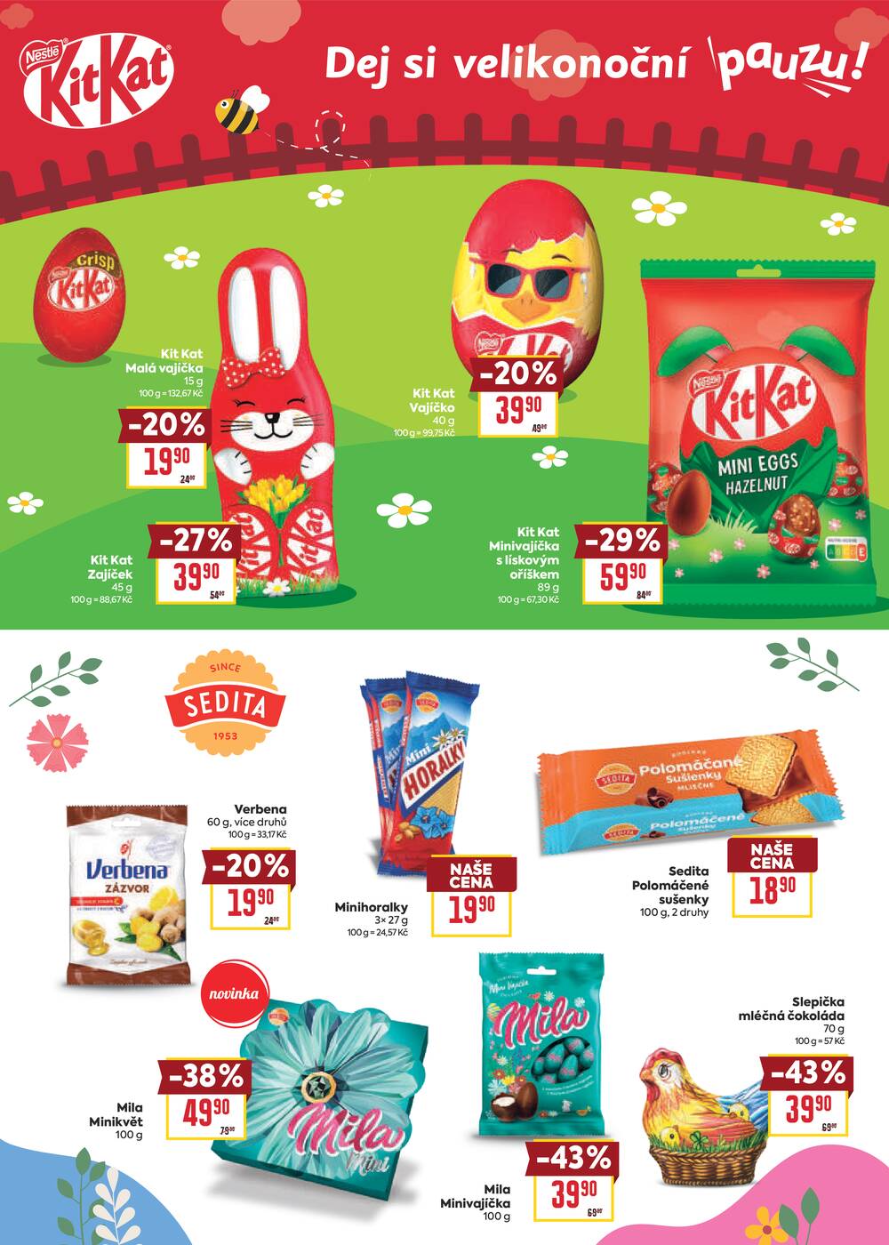 BILLA Velikonoce od 4.3. do 17.3.2026