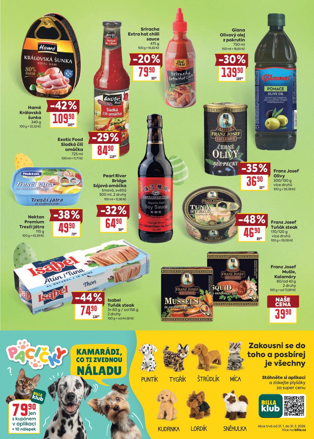 BILLA Velikonoce od 4.3. do 17.3.2026