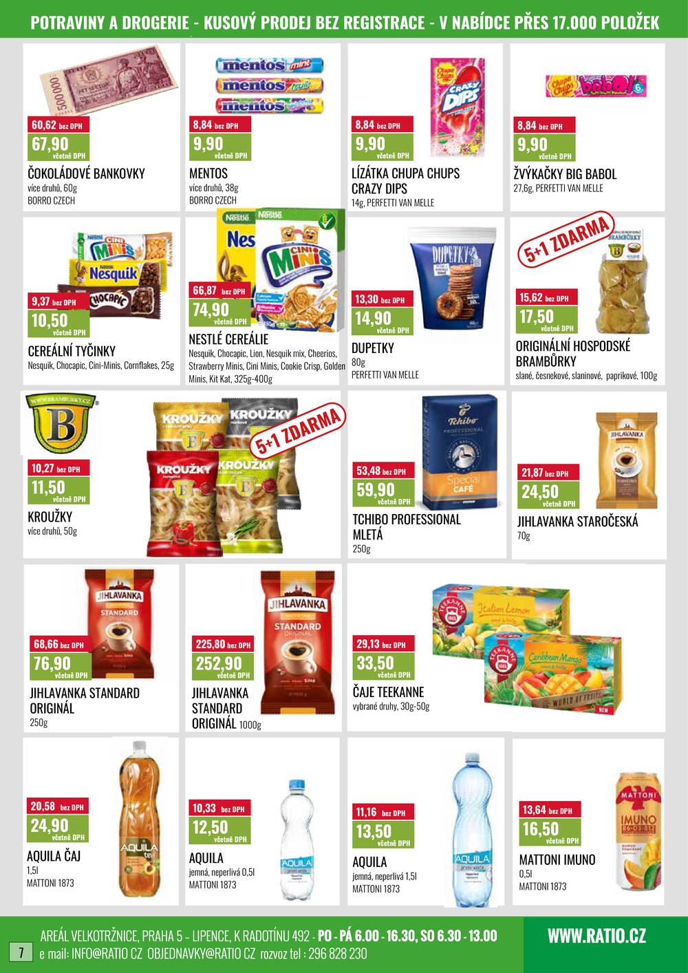 Leták Ratio - Ratio od 1.3. do 31.3.2026 - strana 7 Leták Ratio - Ratio od 1.3. do 31.3.2026 - strana 7