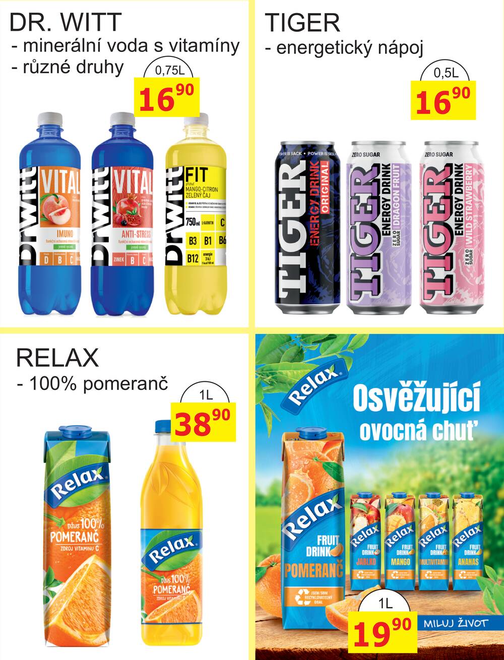 Leták BENE NÁPOJE - BENE Nápoje od 1.3. do 31.3.2026 - strana 8