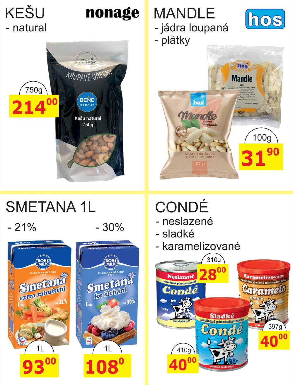 BENE Nápoje od 1.3. do 31.3.2026