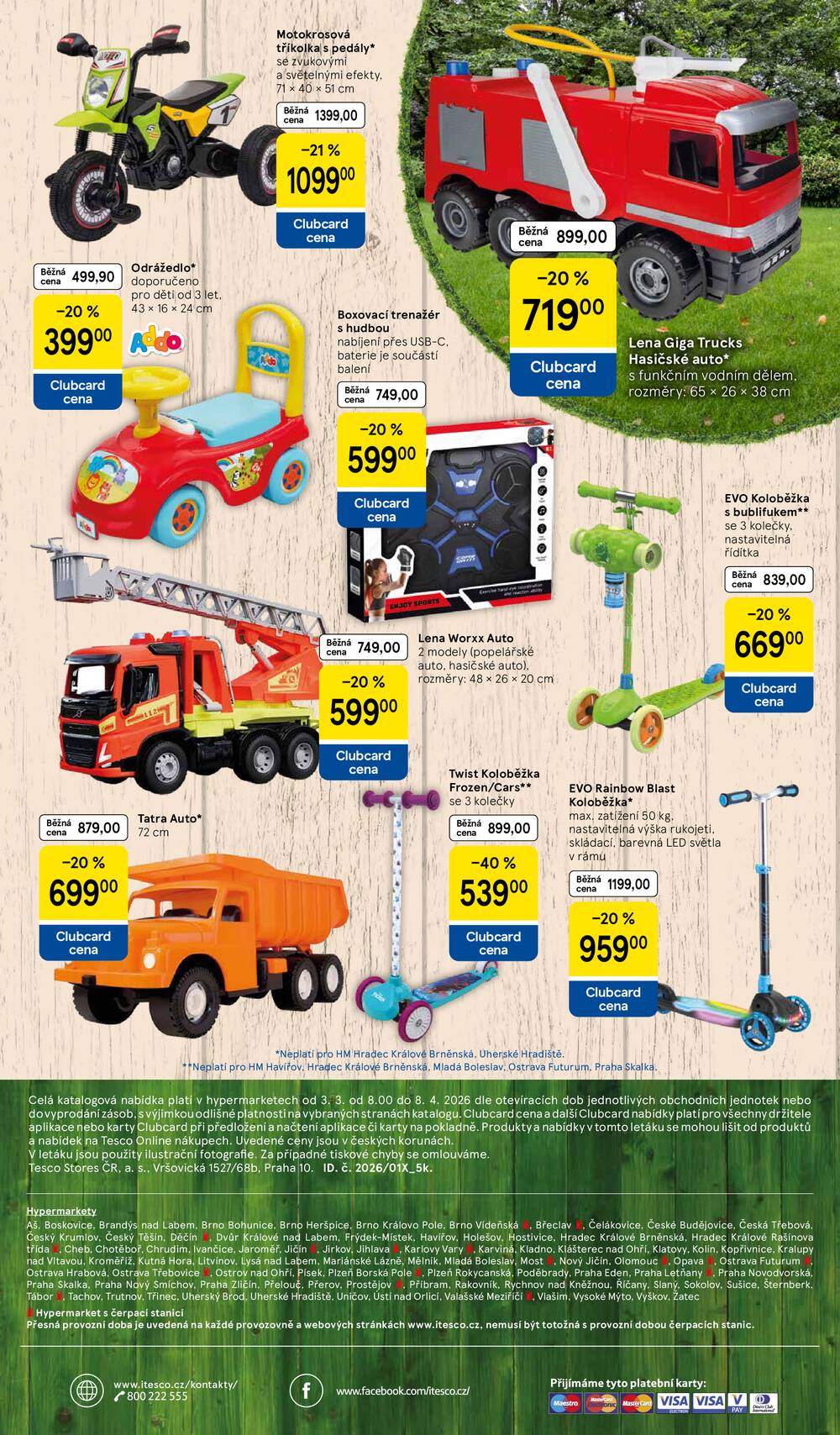 Leták Tesco - Tesco SPECIÁL velké hypermarkety  od 3.3. do 8.4.2026 - strana 20