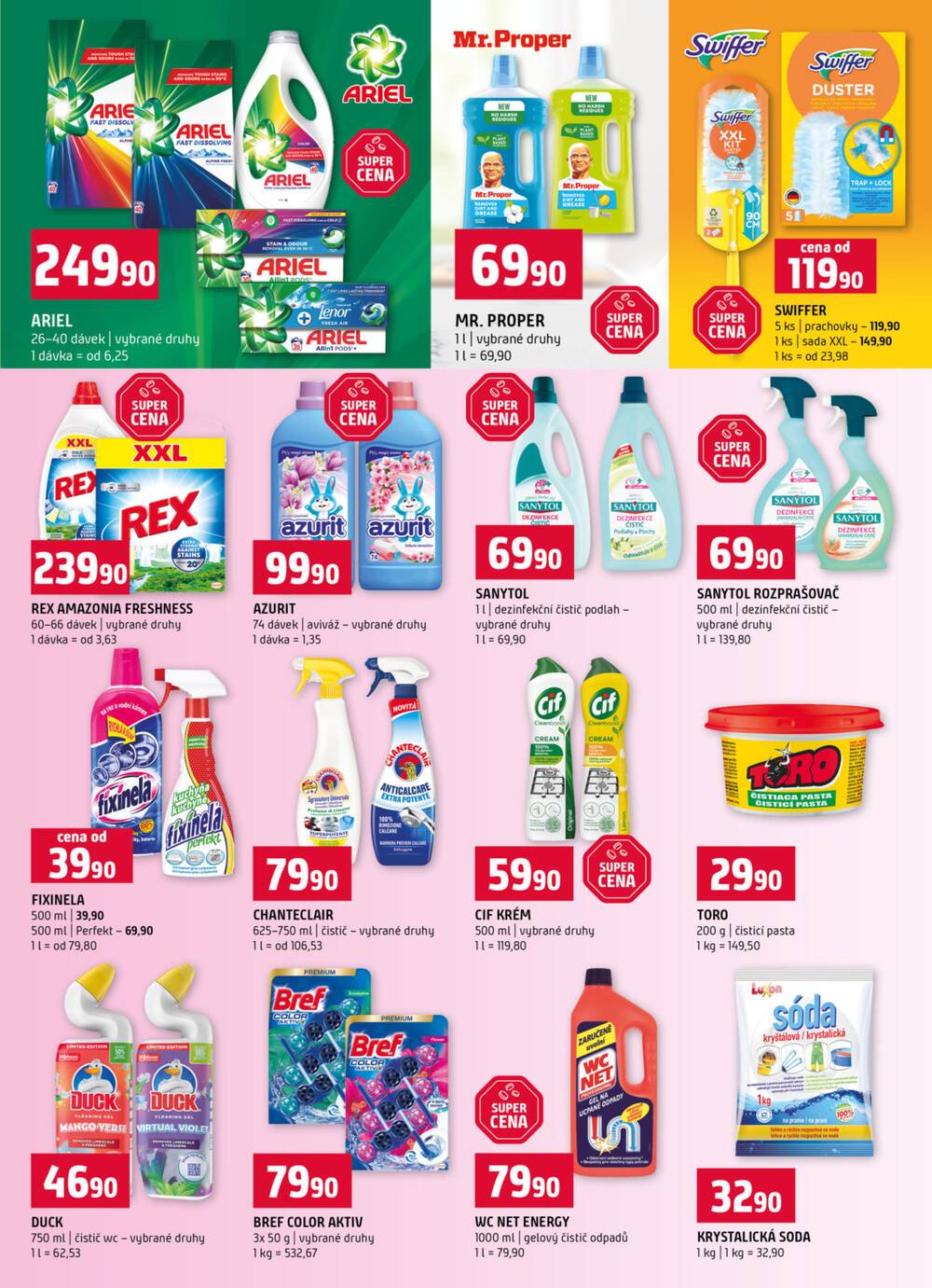 Terno České Budějovice, Hradec Králové, Olomouc, Třeboň, Trhové sviny, Bechyně, Týn nad Vltavou, Borovany od 4.3. do 10.3.2026