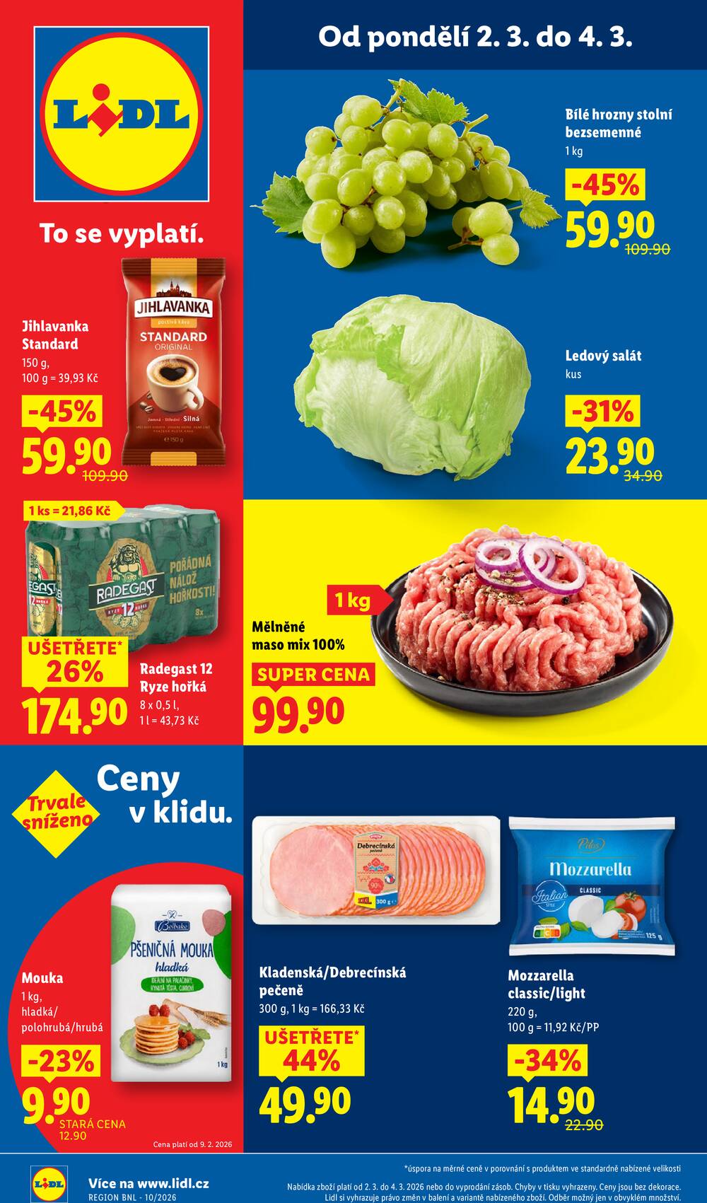Leták Lidl - Lidl od 2.3. do 4.3.2026 - strana 1 Leták Lidl - Lidl od 2.3. do 4.3.2026 - strana 1