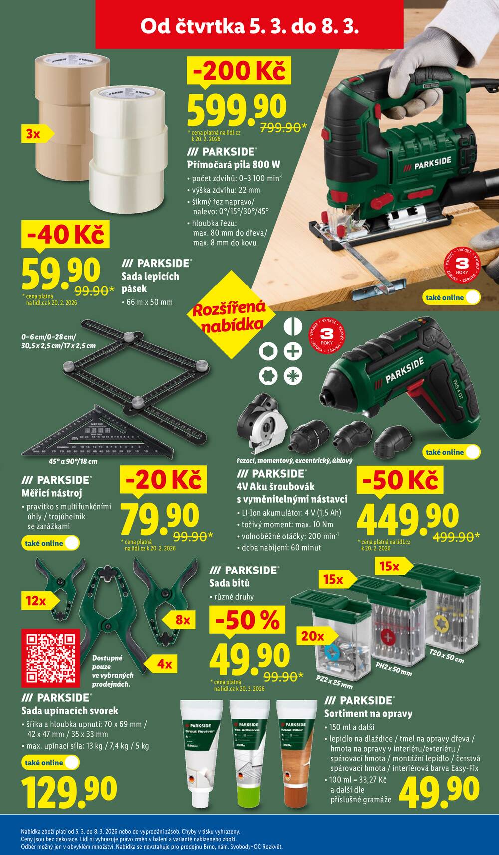 Lidl Čtvrtek od 5.3. do 8.3.2026