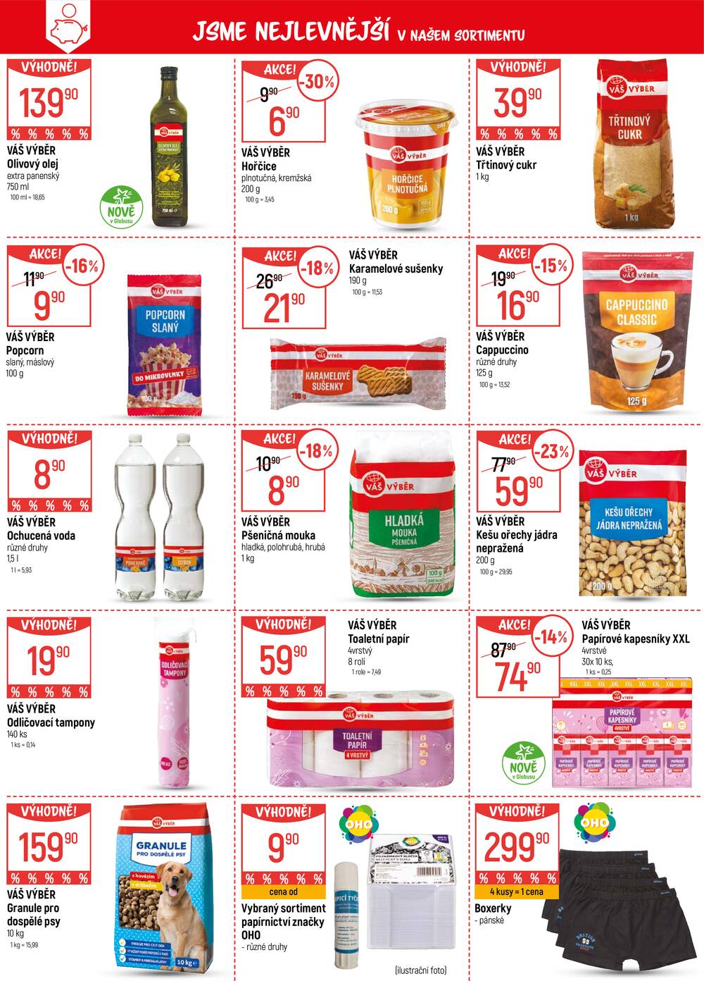Akční leták Globus 4.3. - 10.3.2026 - Globus Praha - Čakovice