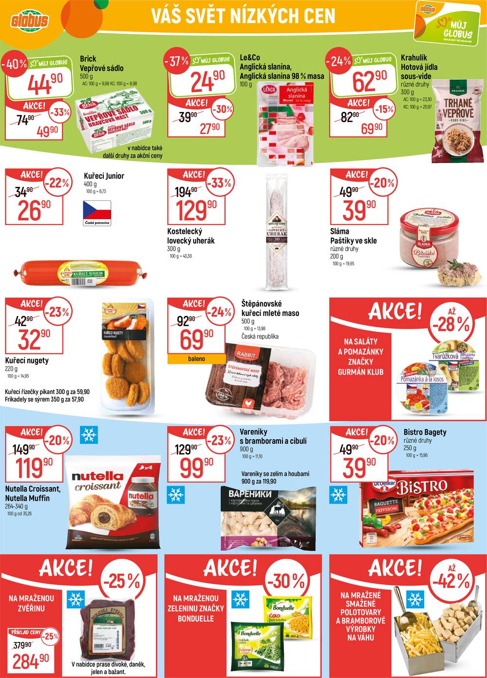 Akční leták Globus 4.3. - 10.3.2026 - Globus Olomouc