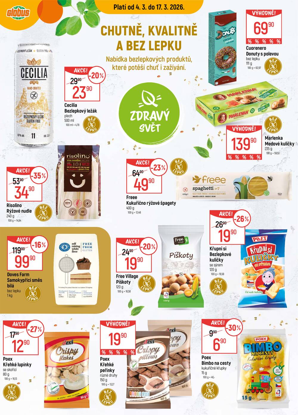 Leták Globus - Akční leták Globus 4.3. - 10.3.2026 - Globus Ostrava - strana 3