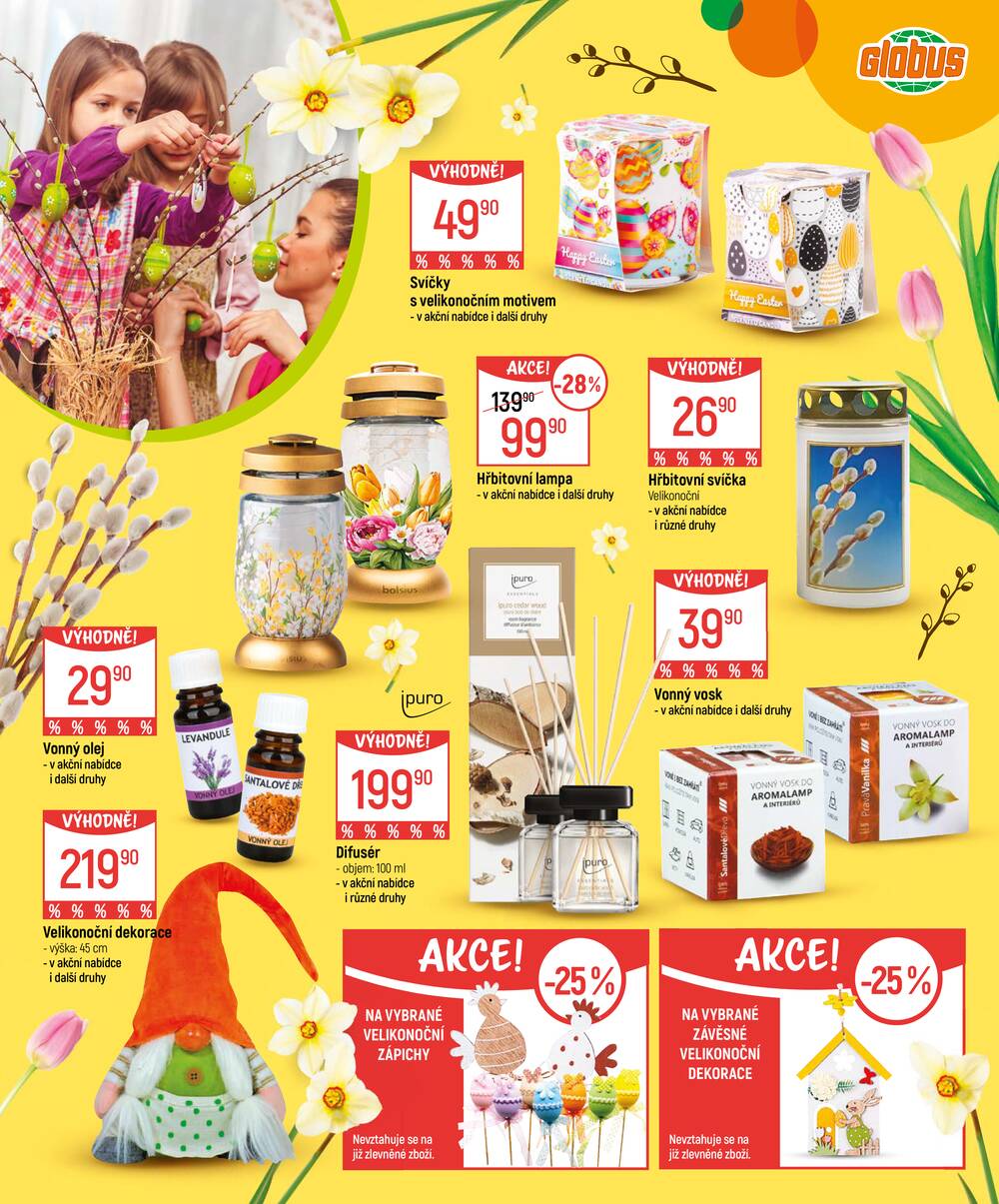 Akční leták Globus 4.3. - 5.4.2026 - Globus Pardubice