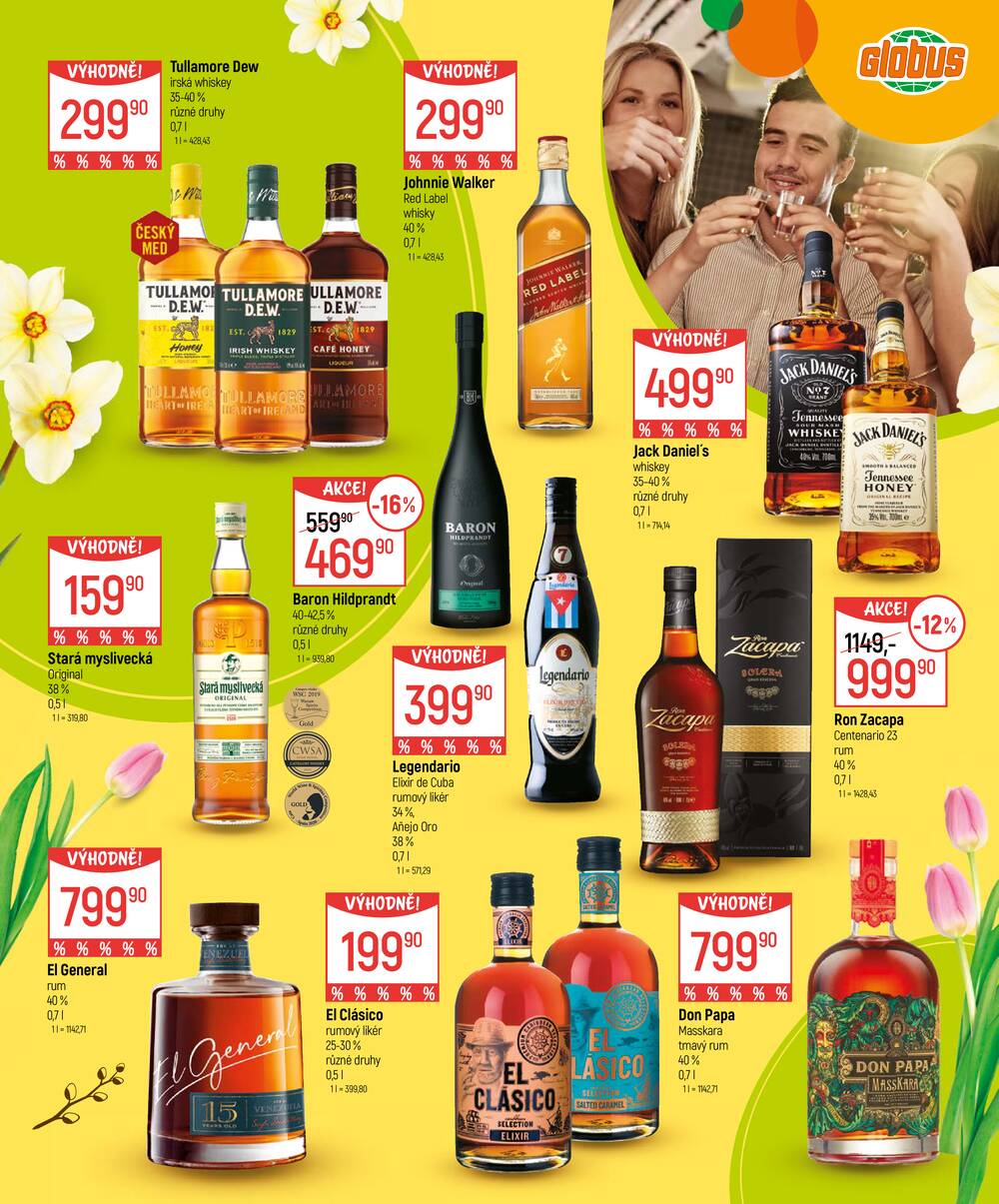 Akční leták Globus 4.3. - 5.4.2026 - Globus Chotíkov u Plzně
