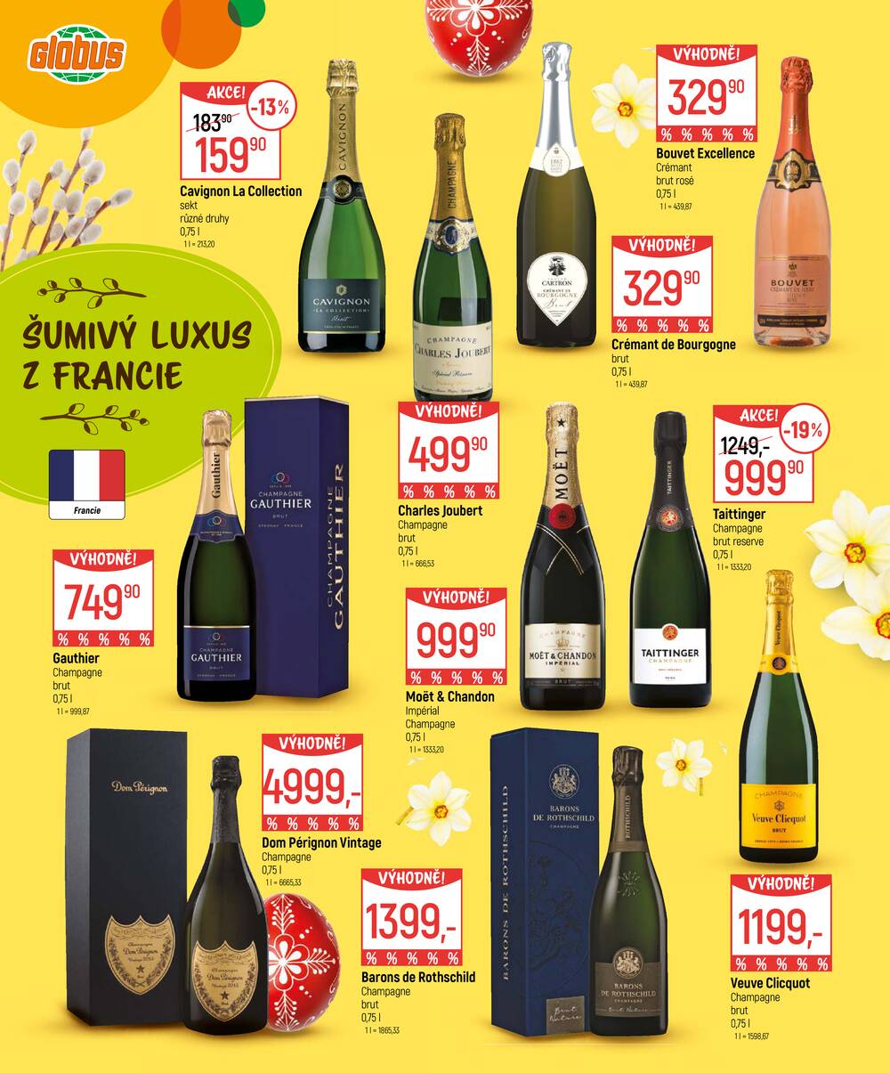 Akční leták Globus 4.3. - 5.4.2026 - Globus Chotíkov u Plzně