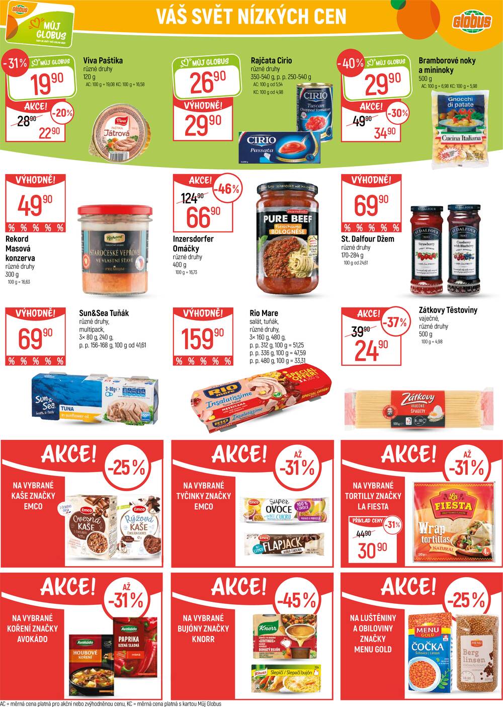 Akční leták Globus 4.3. - 10.3.2026 - Globus Chotíkov u Plzně