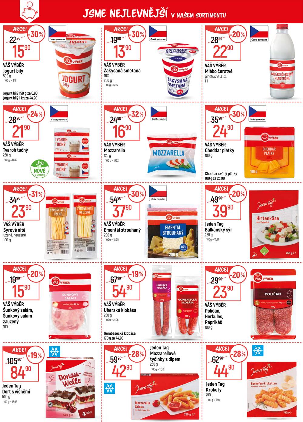 Akční leták Globus 4.3. - 10.3.2026 - Globus Brno Ivanovice