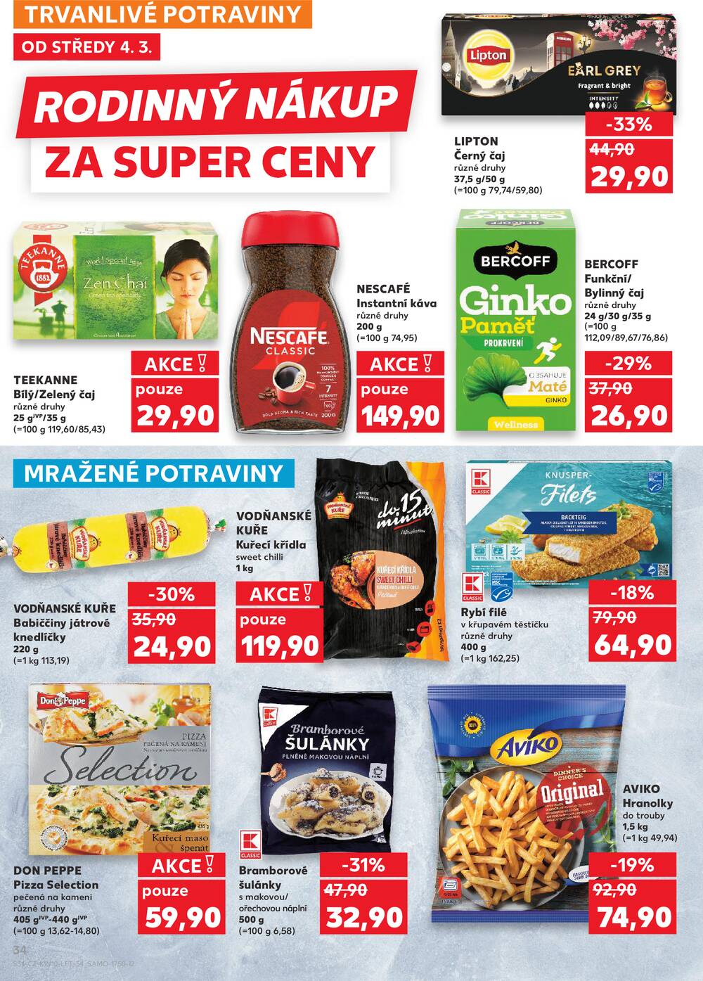 Kaufland 4.3. - 10.3. - Kaufland - Benešov
