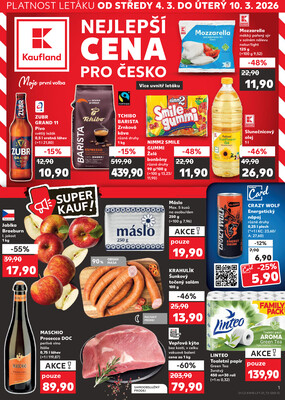 leták Kaufland