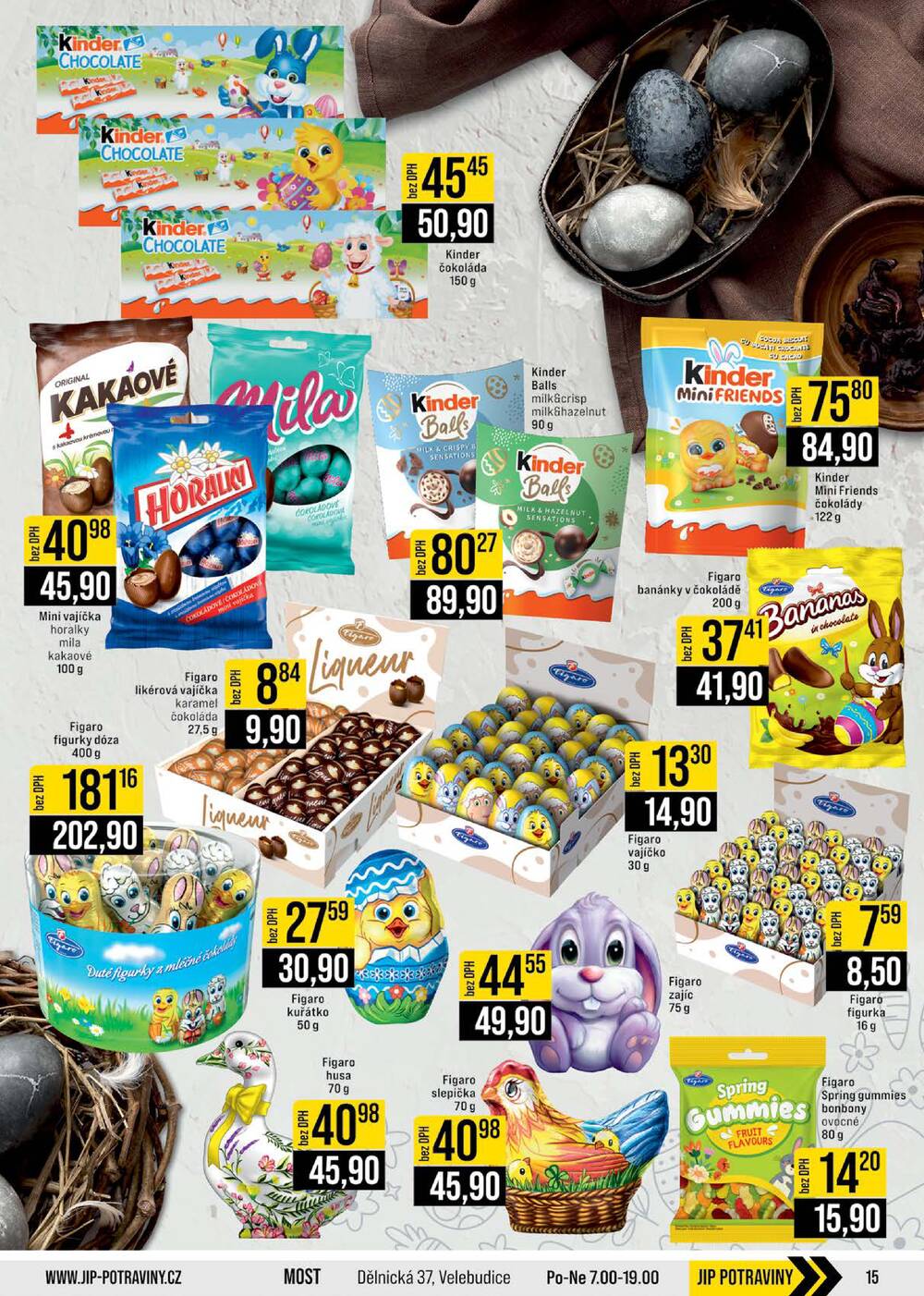 JIP Cash & Carry Brno, Praha, Ostrava, Jilemnice, Pardubice, Ostrava, Karlovy Vary, Olomouc a Zlín od 4.3. do 10.3.2026