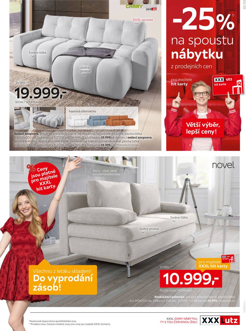 XXXLutz od 9.3. do 22.3.2026