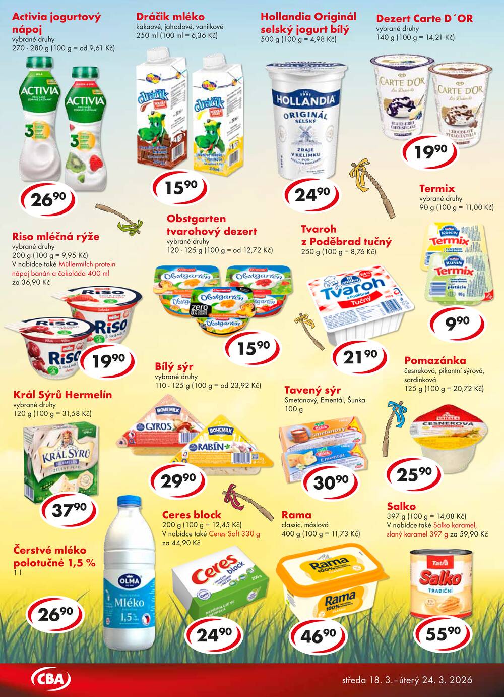 Leták CBA - CBA Premium od 18.3. do 24.3.2026 - strana 2 Leták CBA - CBA Premium od 18.3. do 24.3.2026 - strana 2