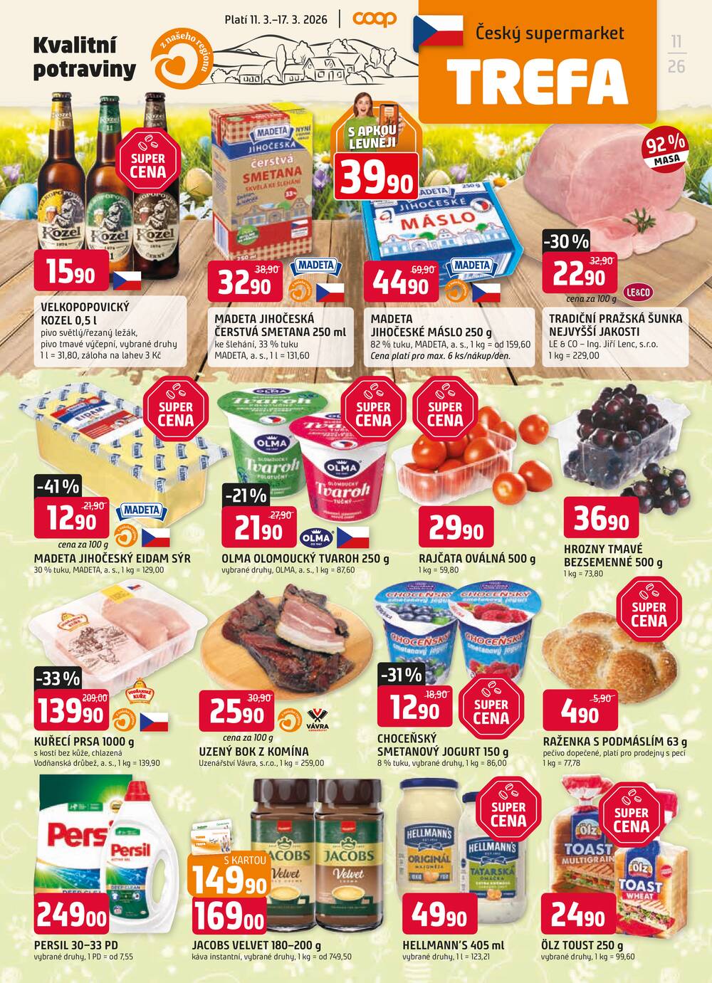 Trefa od 11.3. do 17.3.2026