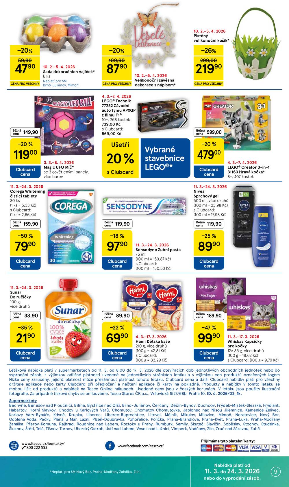 Tesco supermarkety od 11.3. do 17.3.2026