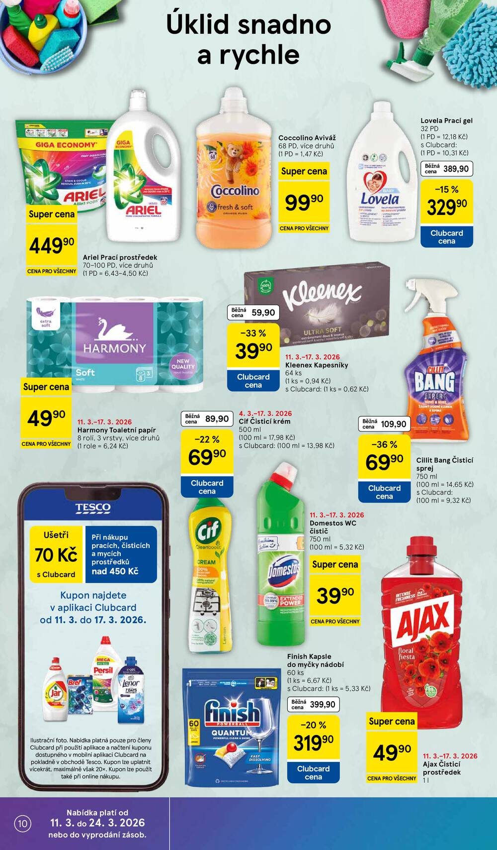 Tesco supermarkety od 11.3. do 17.3.2026