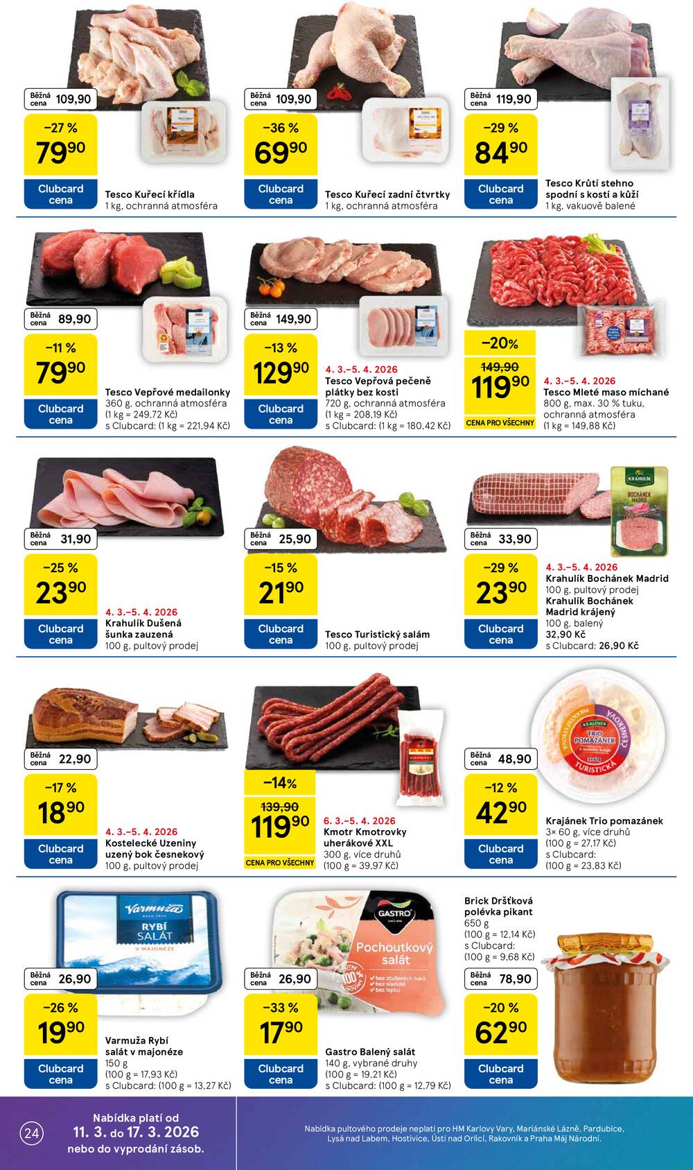 Leták Tesco - Tesco malé hypermarkety od 11.3. do 17.3.2026 - strana 24