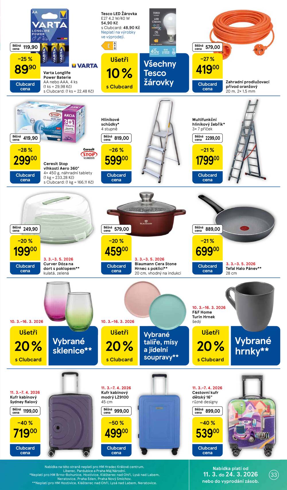 Leták Tesco - Tesco malé hypermarkety od 11.3. do 17.3.2026 - strana 33