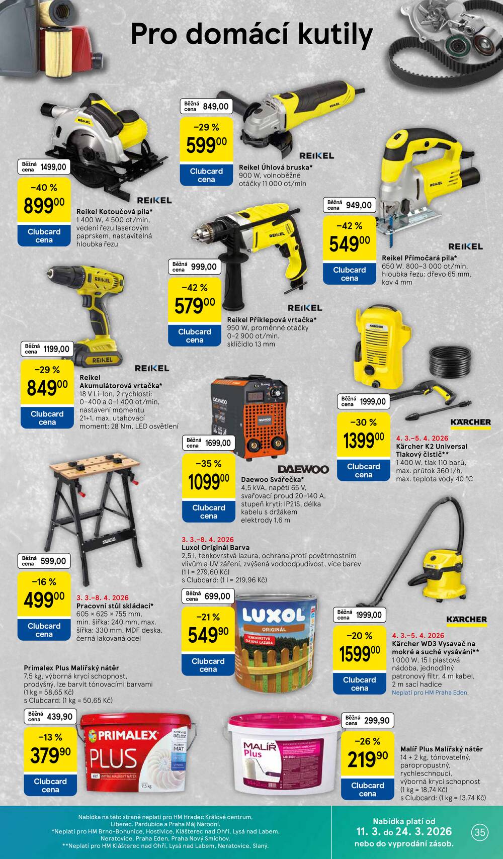 Tesco malé hypermarkety od 11.3. do 17.3.2026