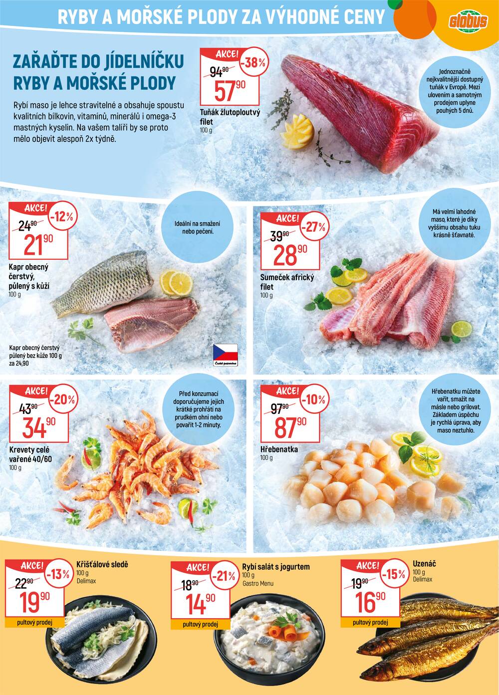 Leták Globus - Akční leták Globus 11.3. - 17.3.2026 - Globus Praha - Centrum Černý Most - strana 11