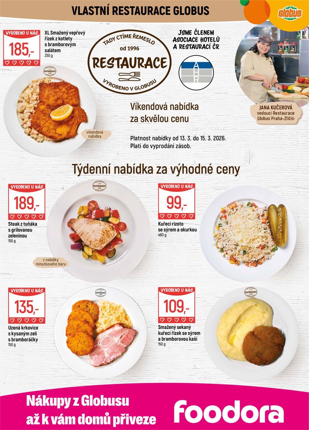 Leták Globus - Akční leták Globus 11.3. - 17.3.2026 - Globus Praha - Zličín - strana 9