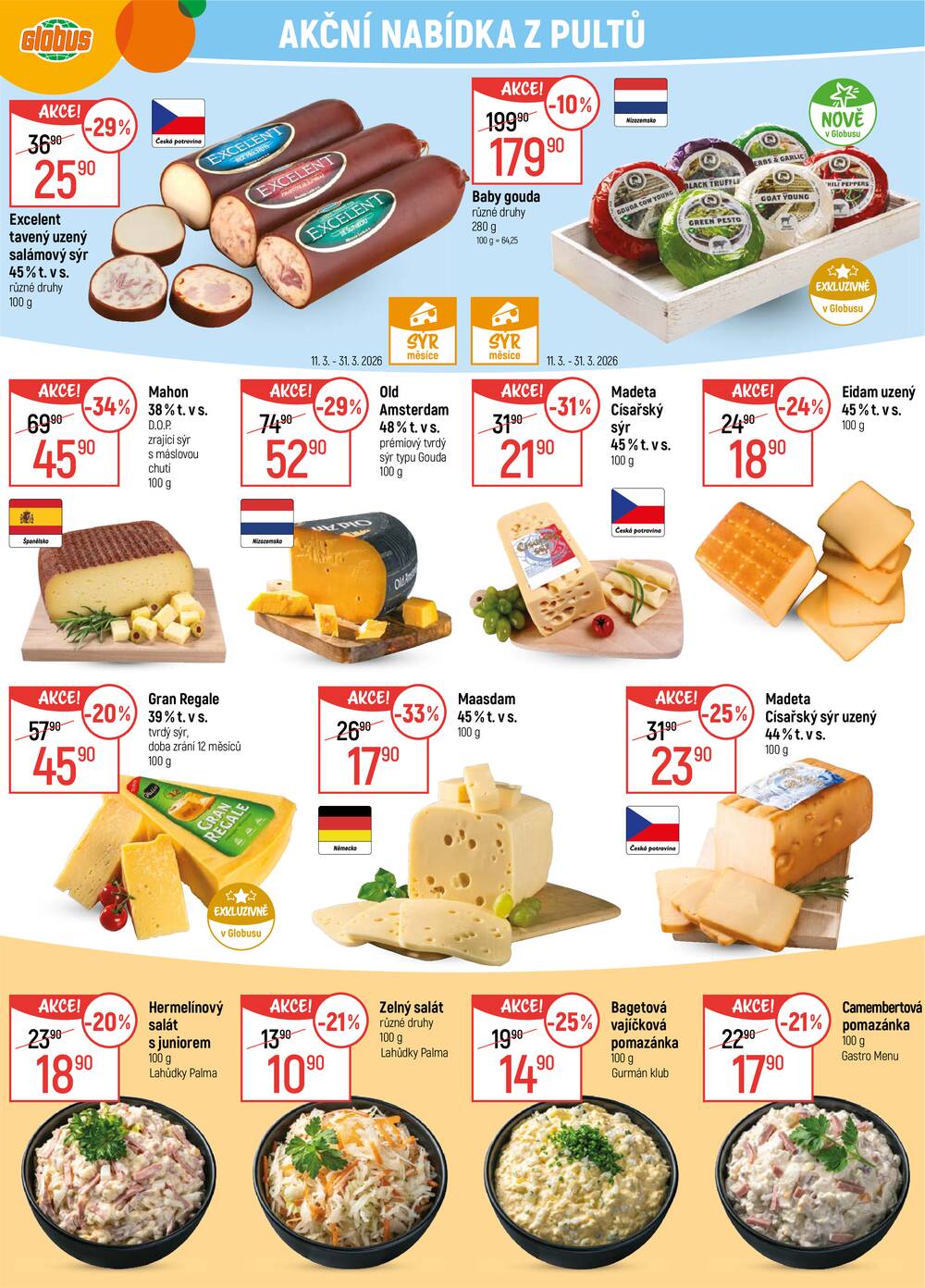 Leták Globus - Akční leták Globus 11.3. - 17.3.2026 - Globus Praha - Zličín - strana 10