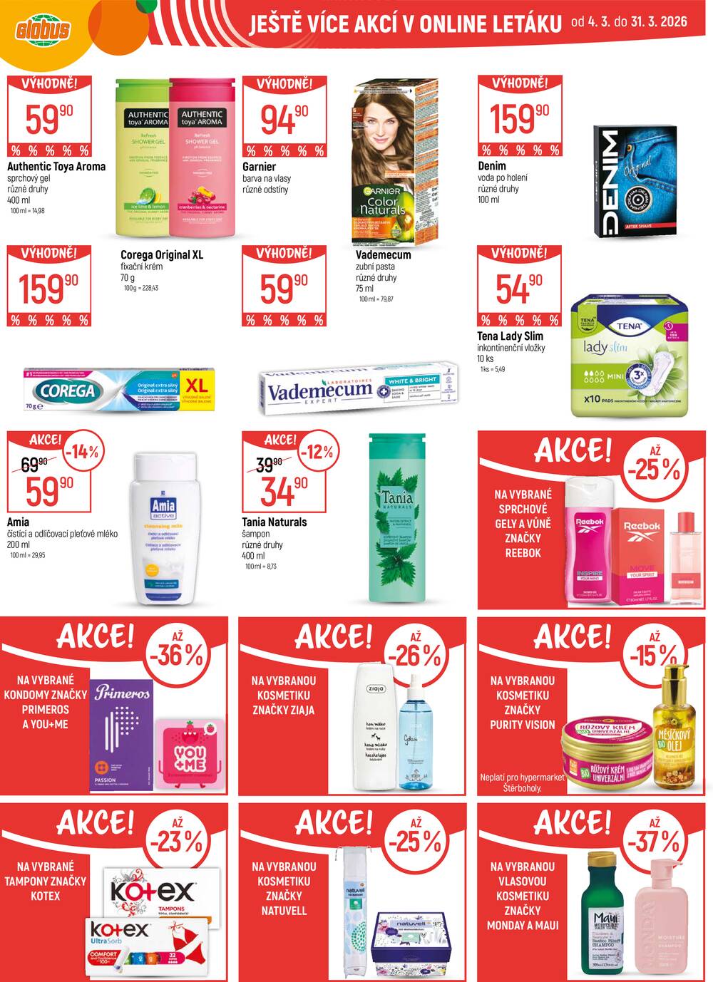 Leták Globus - Akční leták Globus 11.3. - 17.3.2026 - Globus Havířov - strana 42 Leták Globus - Akční leták Globus 11.3. - 17.3.2026 - Globus Havířov - strana 42