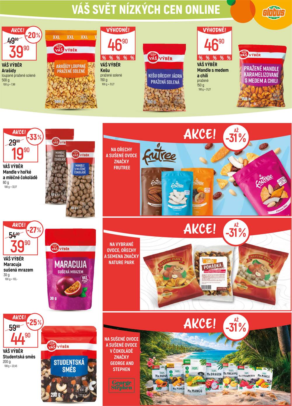 Akční leták Globus 11.3. - 17.3.2026 - Globus Chomutov