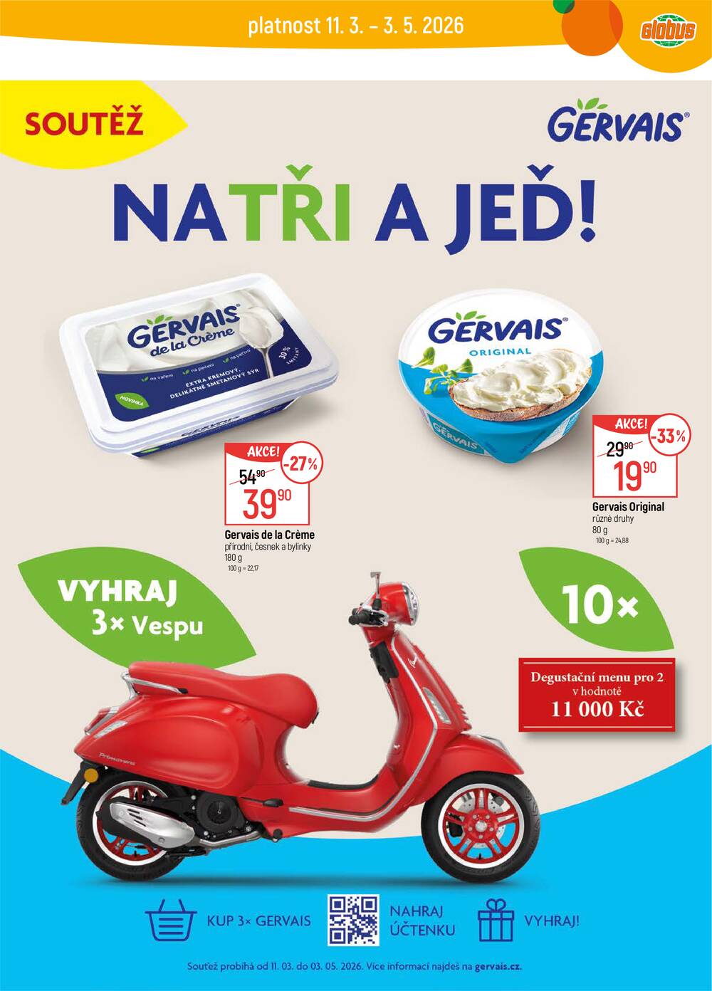 Akční leták Globus 11.3. - 17.3.2026 - Globus Liberec