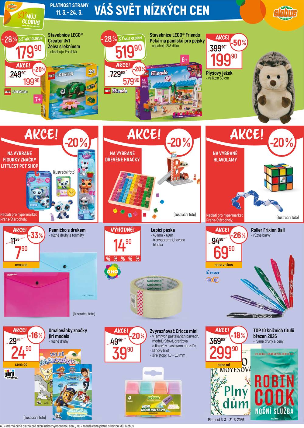 Akční leták Globus 11.3. - 17.3.2026 - Globus Liberec
