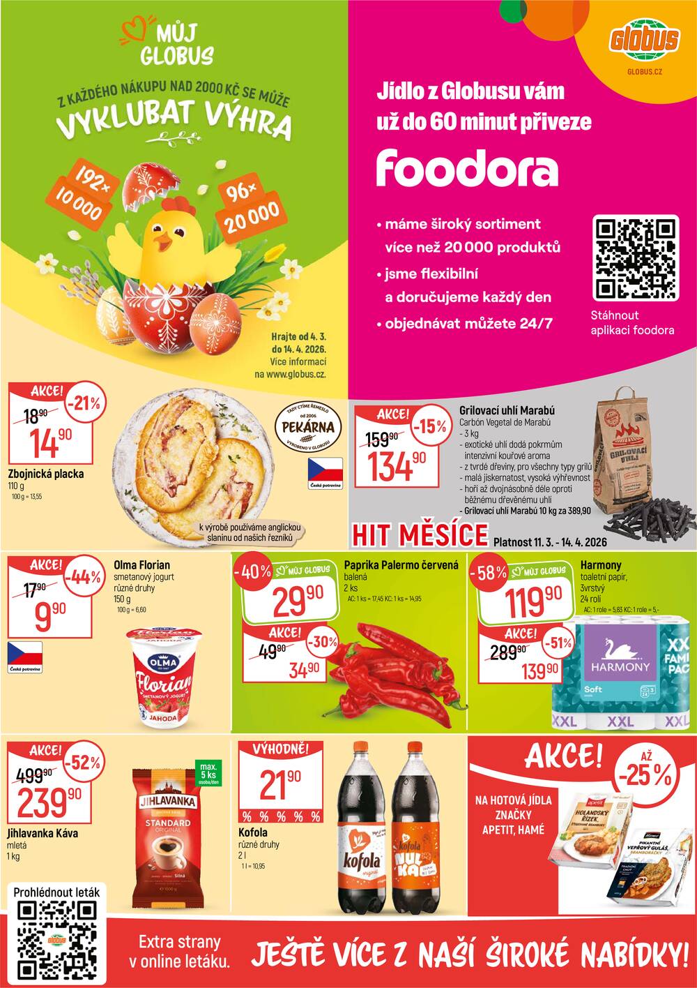Leták Globus - Akční leták Globus 11.3. - 17.3.2026 - Globus Opava - strana 2