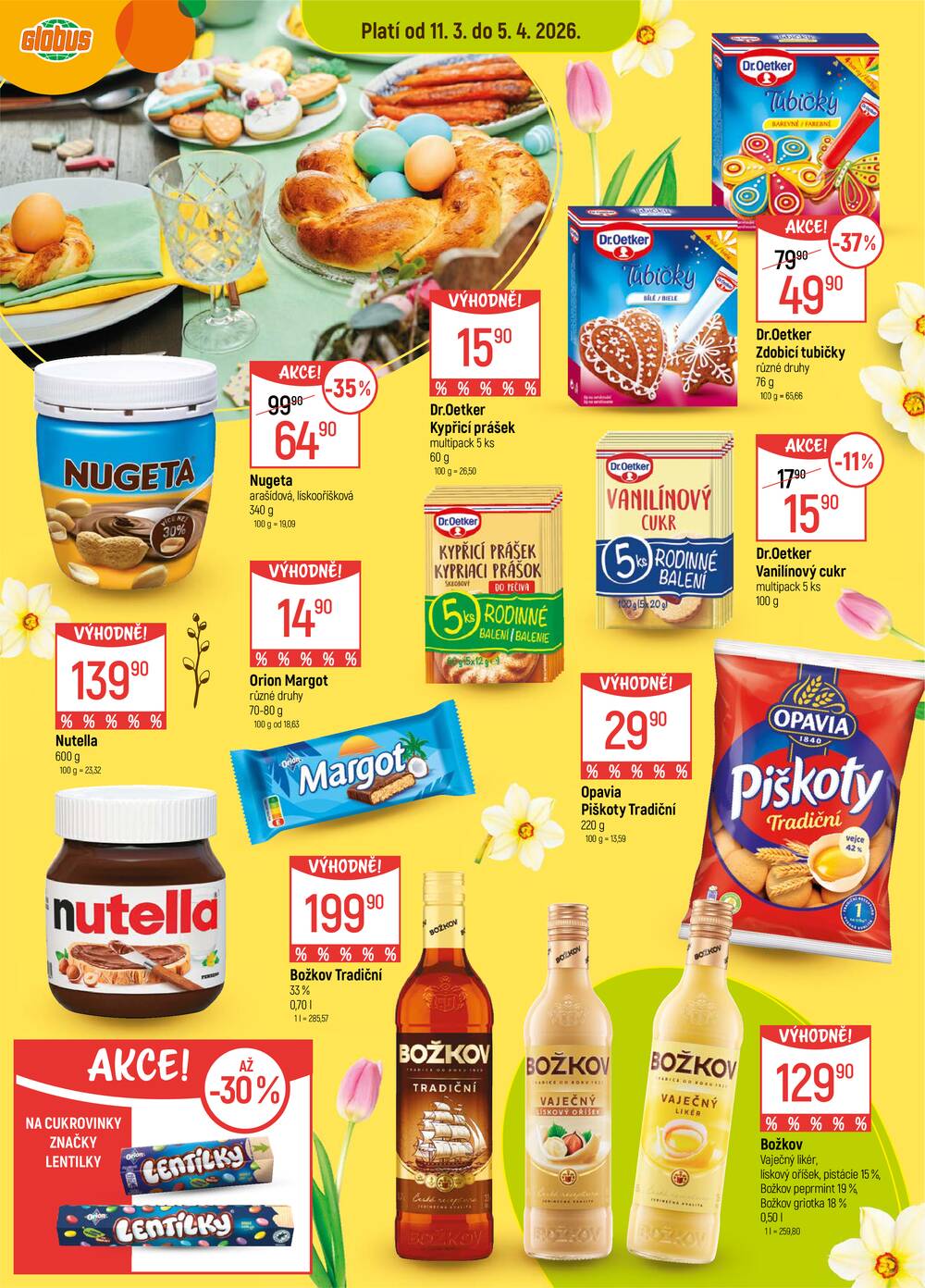 Leták Globus - Akční leták Globus 11.3. - 17.3.2026 - Globus Pardubice - strana 14 Leták Globus - Akční leták Globus 11.3. - 17.3.2026 - Globus Pardubice - strana 14