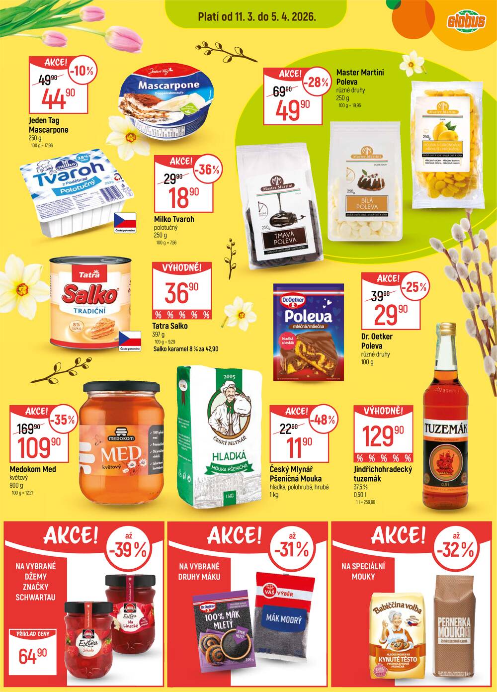 Leták Globus - Akční leták Globus 11.3. - 5.4.2026 - Globus Chotíkov u Plzně - strana 2