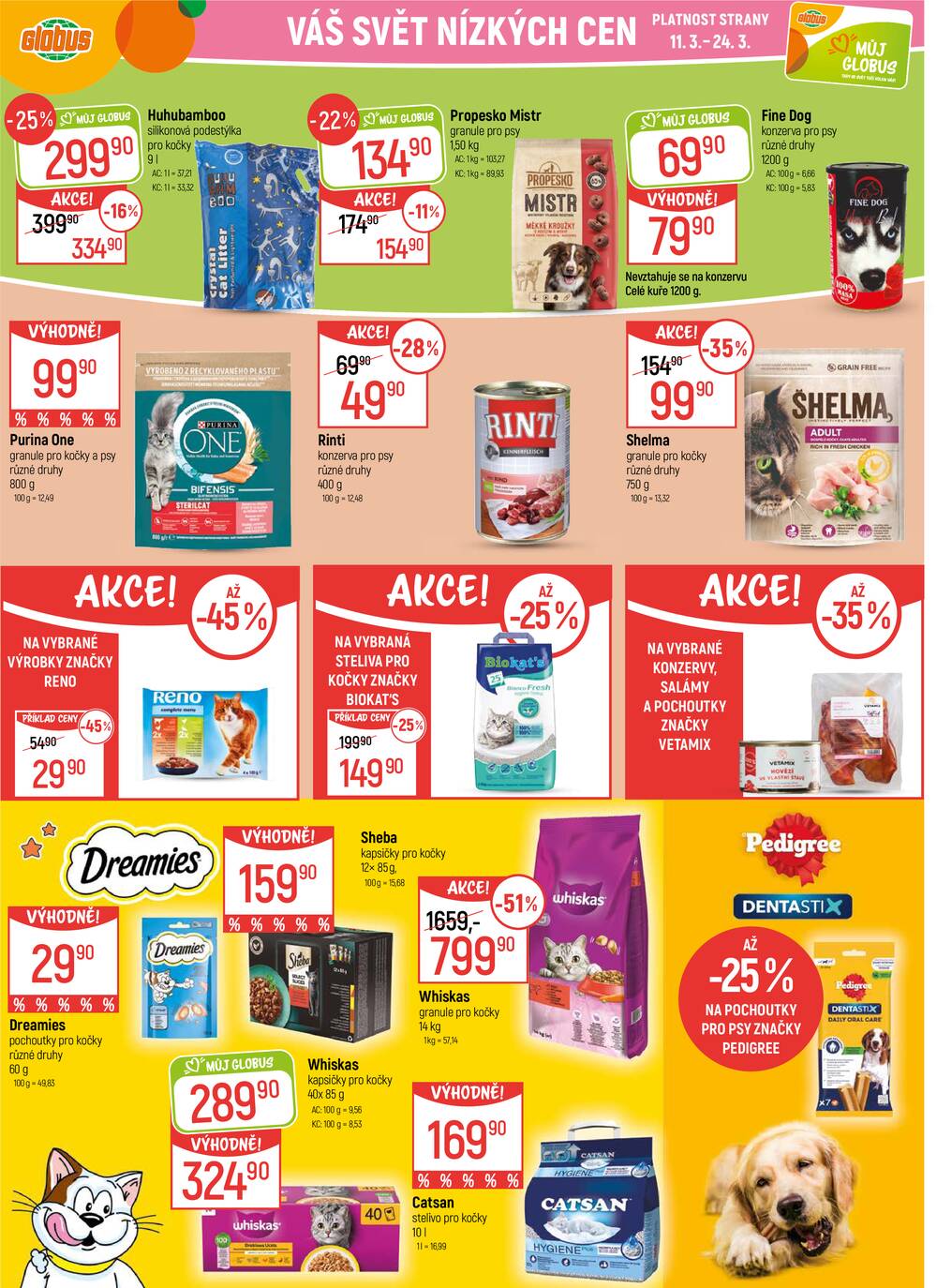 Akční leták Globus 11.3. - 17.3.2026 - Globus Praha - Štěrboholy
